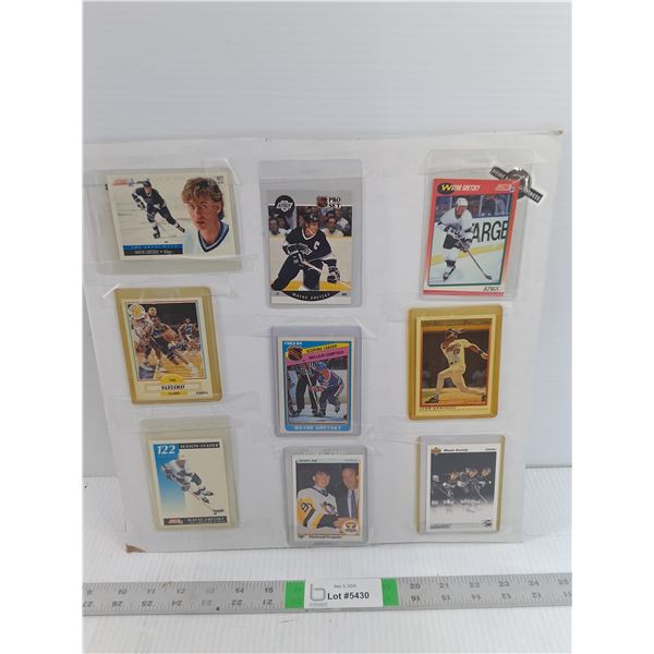 Hockey Cards- Assorted  - Wayne Gretzky,  Jaromir Jagr - Cannot Guarantee Authenticity