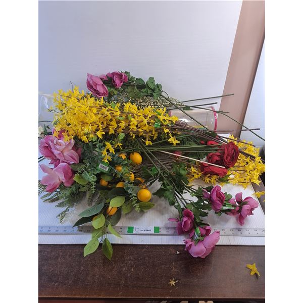 Assorted- Artificial Flowers/Foliage
