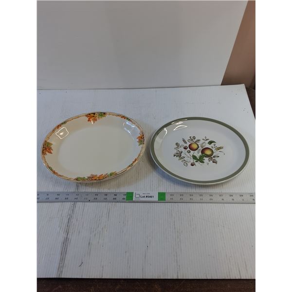 (2) Serving Plate/ Platter