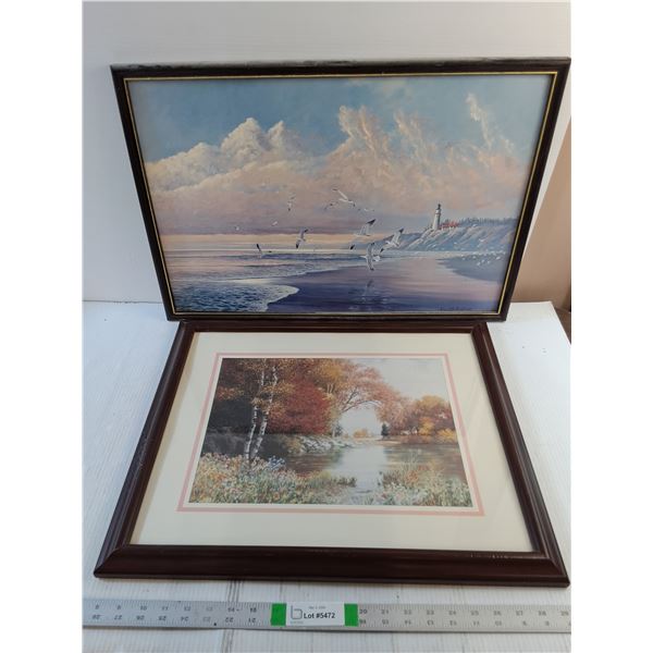 (2) Paintings / Wall Decor