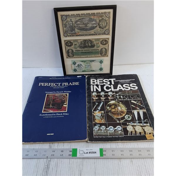 Books - Music Intructional/ Decor Currency