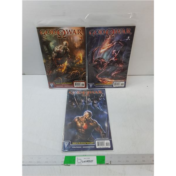 (3) God of War Comics