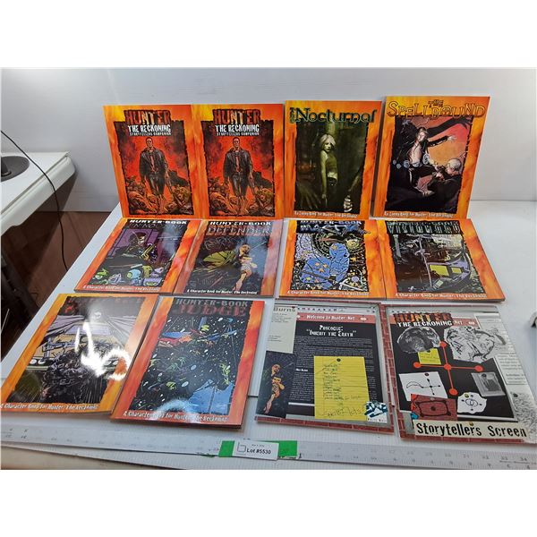 (10) Hunter The Reckoning Gaming Books