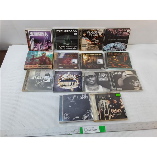 Rap/Hip Hop CDs- Slipknot, Jedi Mind Tricks, Pop Smoke, Misc.