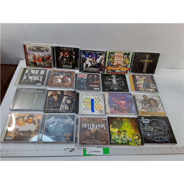 (20) Mostly Rap/Hip Hop CDs- Mac Miller, Outkast, Ozzy, Misc.