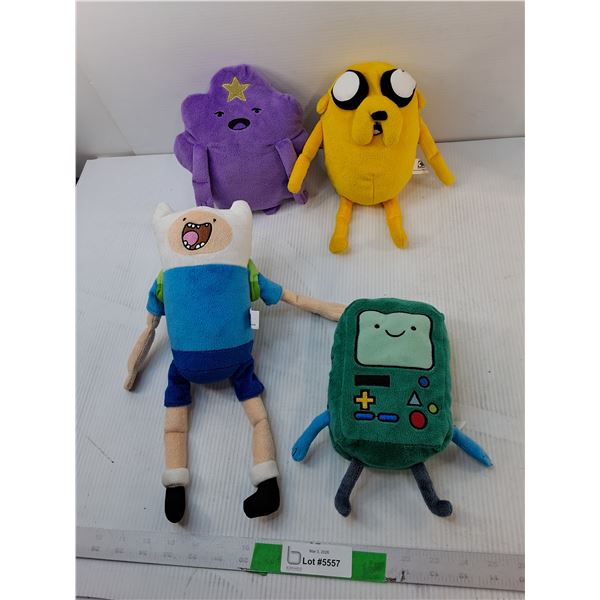 (4) Adventure Time Stuffies