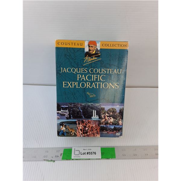 Jacques Cousteau Pacific Explorations DVD Set