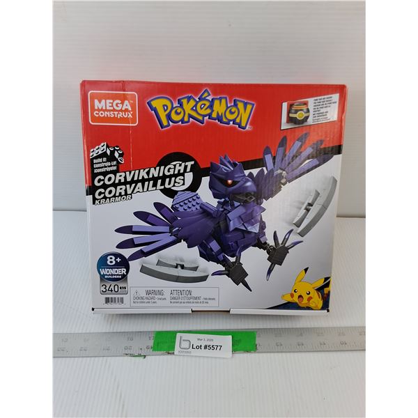 Pokemon Corviknight Mega Construx Building Sets- Appears NIB
