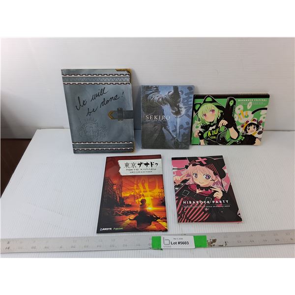Japanese Style Art Books & Nararock CD/Blu Ray