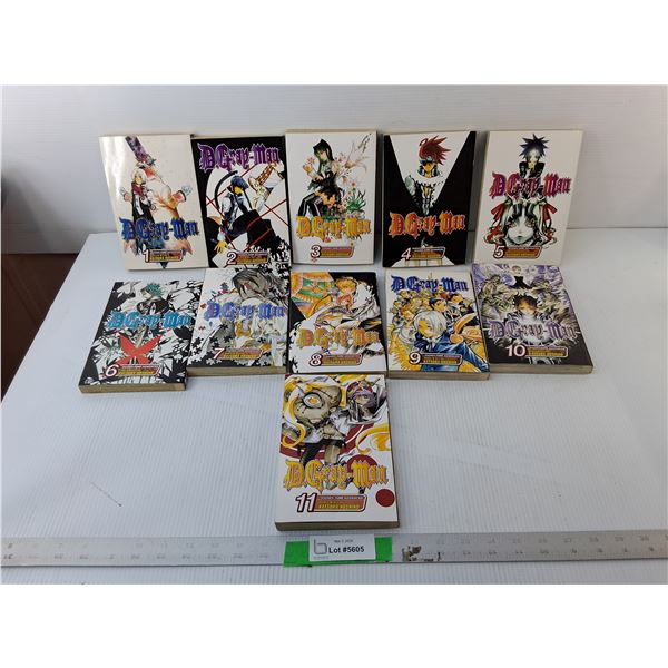 (11) D. Gray-Man Graphic Novels