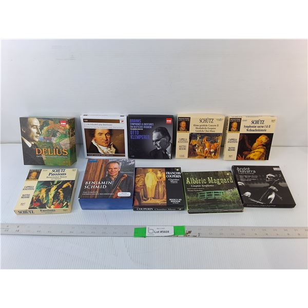 (10) Classical CDs- Schutz, Andre Navarra, Misc.