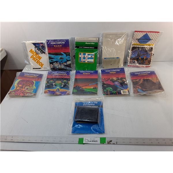 (11) Retro Computer Games- Alpiner, Blasto, TI Invaders, Misc.