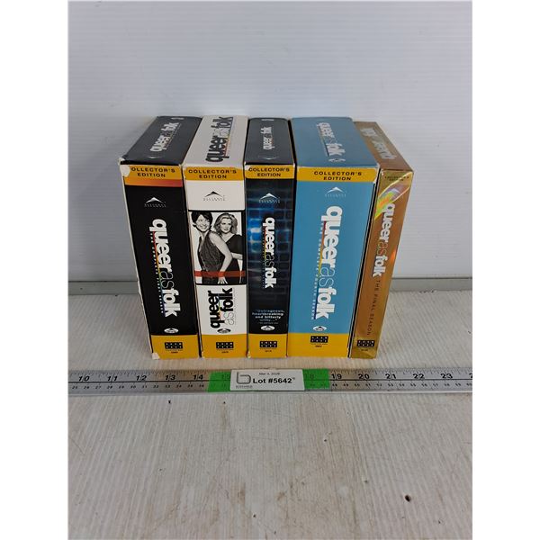 The Complete 5 Year DVD Sets of "Queer as Folk"