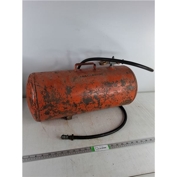 Vintage Macleods Air Tank- As Is - CANNOT SHIP