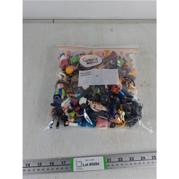 Assorted Playmobil Toy Figurines