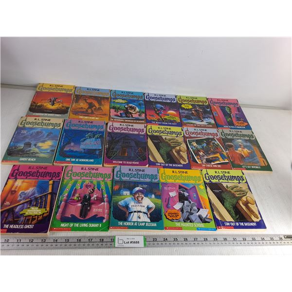 (17) Goosebumps Novels