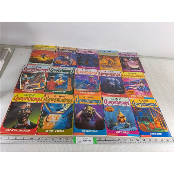 (9) Goosebumps Novels