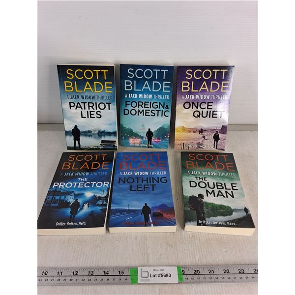 (6) Novels- Scott Blade