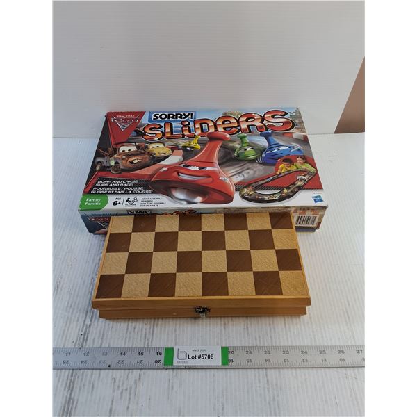 Board Games - Sorry, Chess
