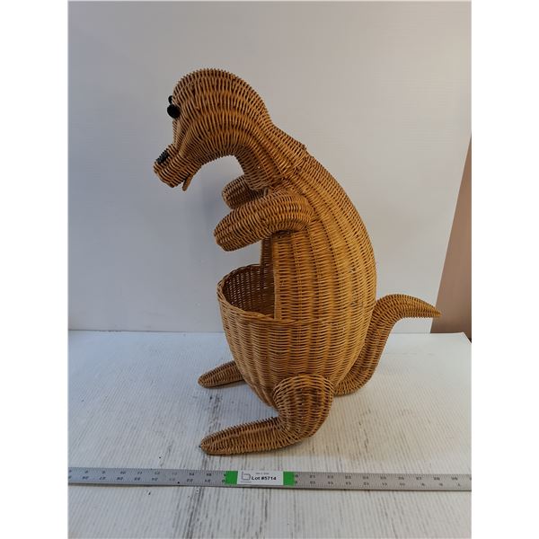 Wicker Kangaroo - 22" Tall - PICK UP