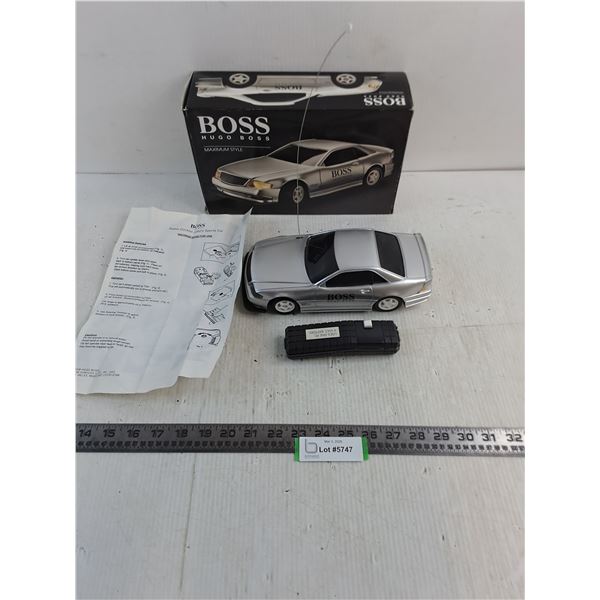 Boss "Hugo Boss" RC Car w/Remote - Untested, As is
