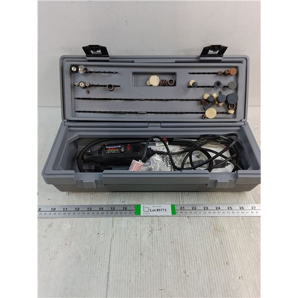 Dremel Variable Speed Multi-Pro Rotary Tool Kit-powers on-may be missing some accessories