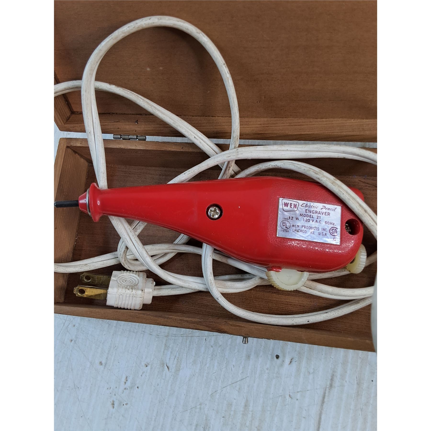 Electric Pencil Engraver-powers on,(2) Router Attachments - Bodnarus ...