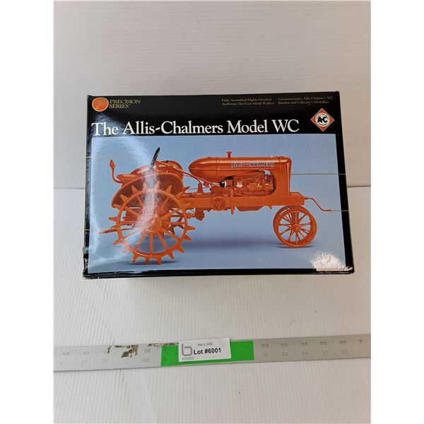 Allis-Chalmers Model WC Tractor 1:16 Scale, Appears NIB