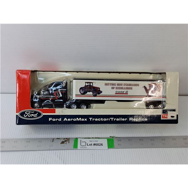 Ford AeroMax Model Tractor/Trailer 1:64 Scale, NIB