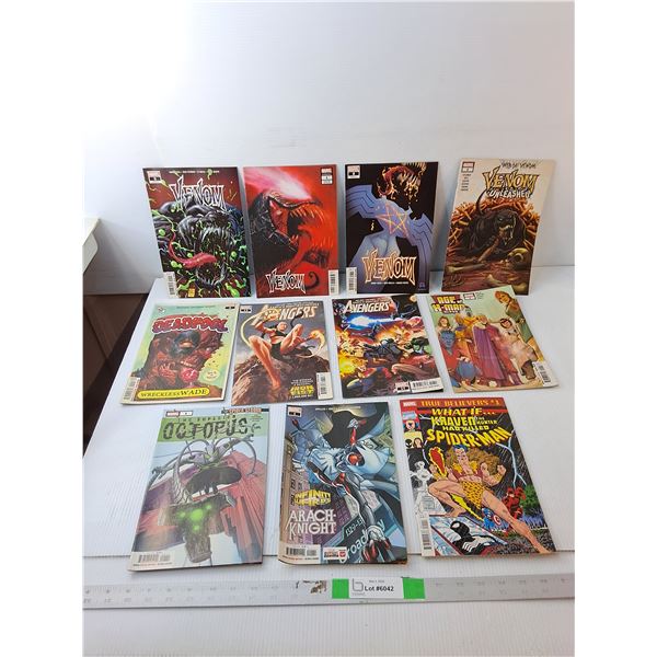 (11) Comics- Venom, Avengers, Arach-Knight, Misc.