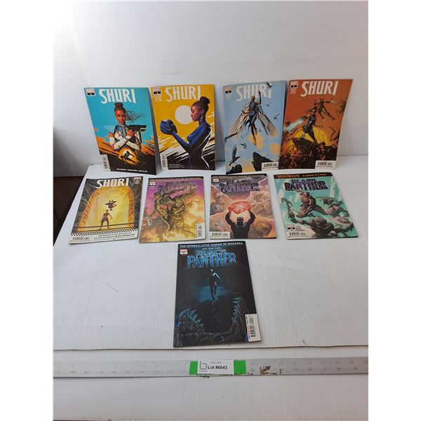 (9) Comics- Shuri & Black Panther