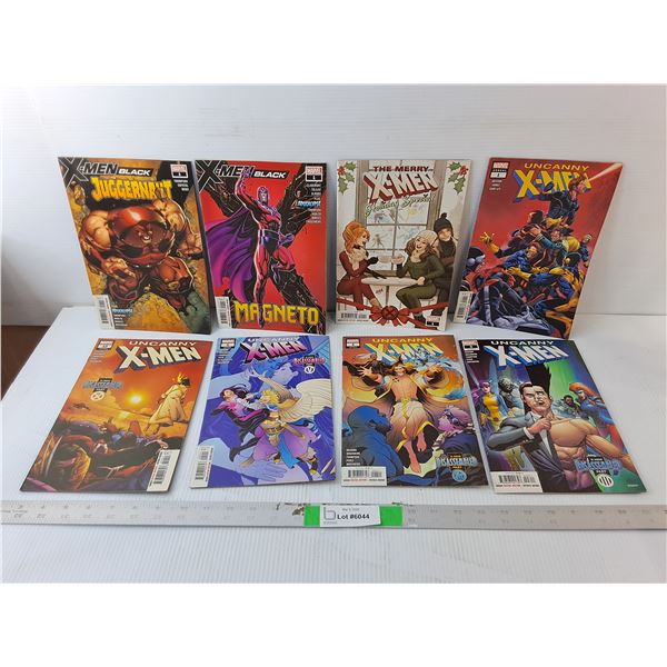 (8) X-Men Comics