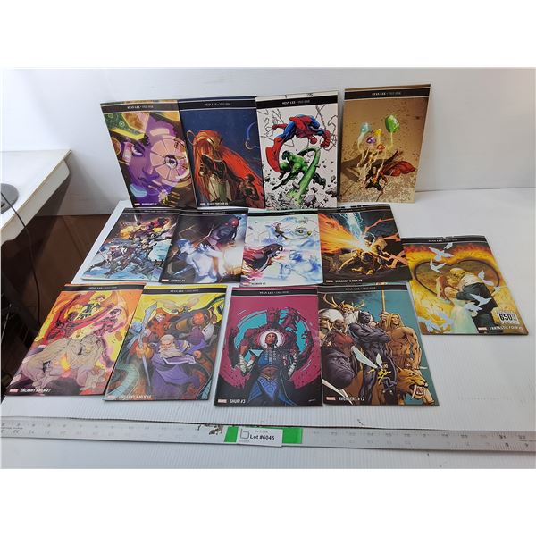 (13) Marvel Comics- Iceman, Uncanny X-Men, Fantastic Four, Misc.