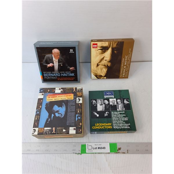 (4) Classical CD Sets- Bernard Haitink, Sir Thomas Beecham, Misc.