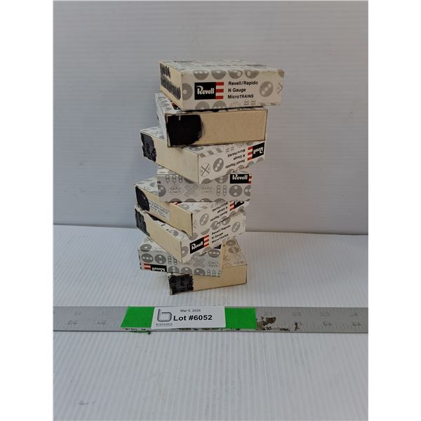 (8) Boxes of Revell 8" & 9" Model Train Tracks
