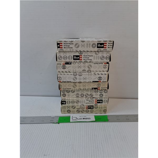 (8) Boxes of Revell 17" Model Train Tracks
