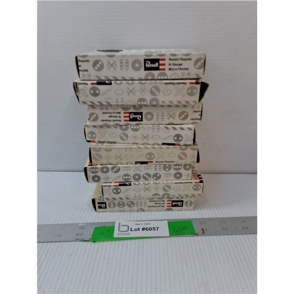 (8) Boxes of Revell 17" Model Train Tracks
