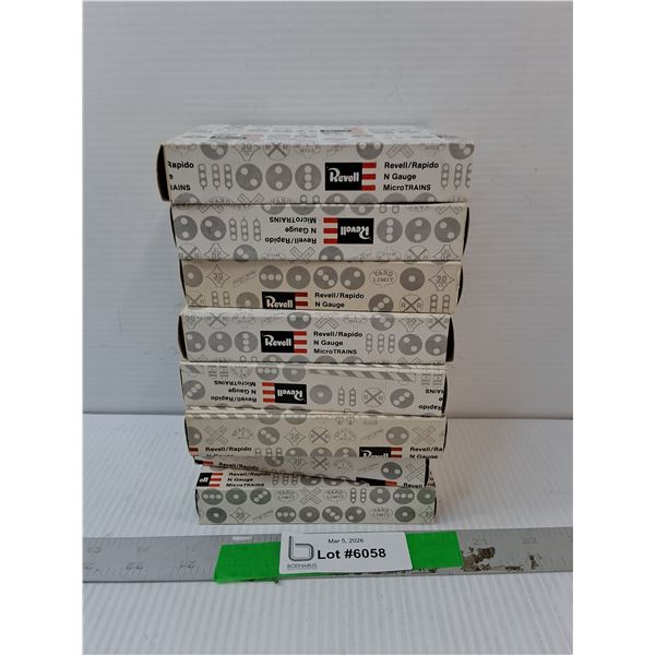 (8) Boxes of Revell 17" Model Train Tracks