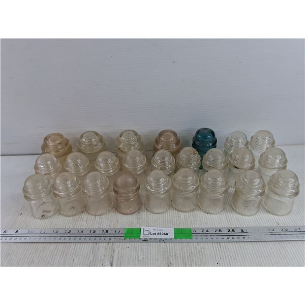 Glass Insulators  -PICK UP