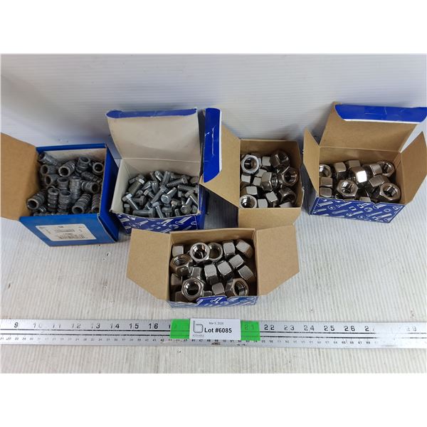 Bolts, Nuts, 3/8 Lag Shields