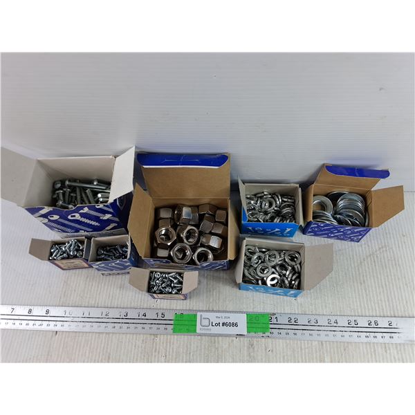 Screws, Bolts, Nuts & Washers