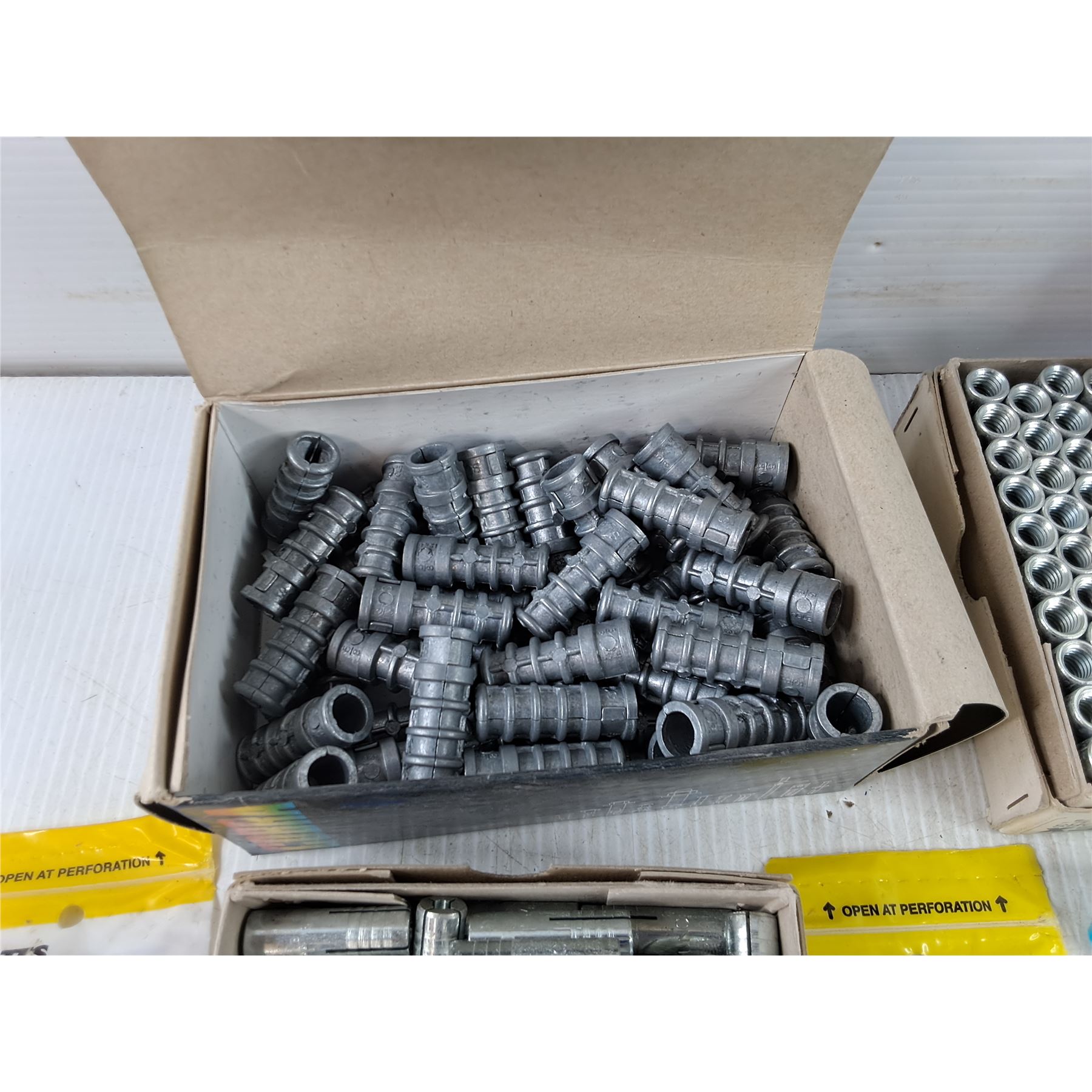 Drop In Anchors, Washers, Bolts, Watts AB Compression Caps & Inserts
