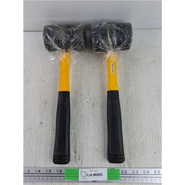 (2) Rubber Mallets