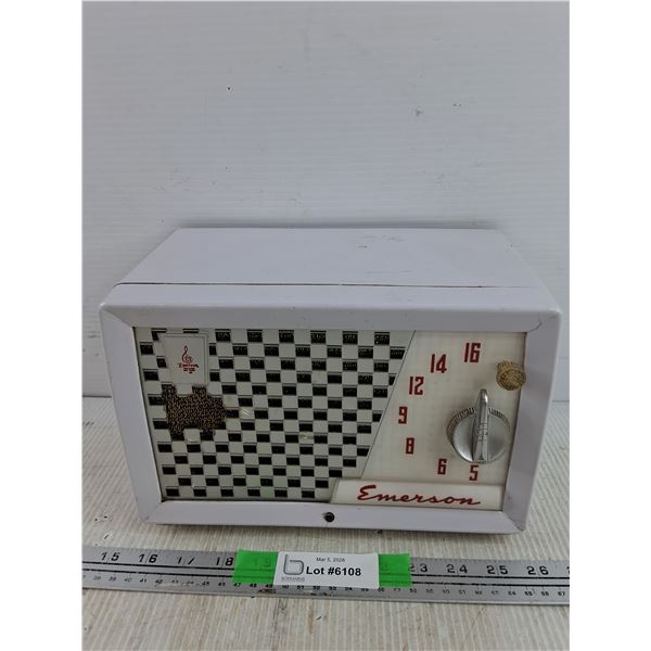 Vintage Emerson Radio - As Is