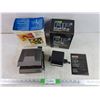 Image 5 : Polaroid Spectra AF Instant Camera - Tested, NISSIN FIP II Flash Unit for Polaroid - As Is