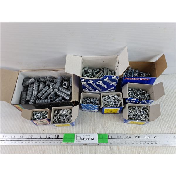 Screws, Bolts, Washers, Screw Shields