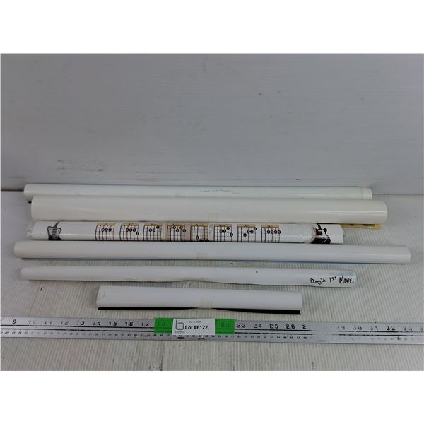 (6) Assorted Posters