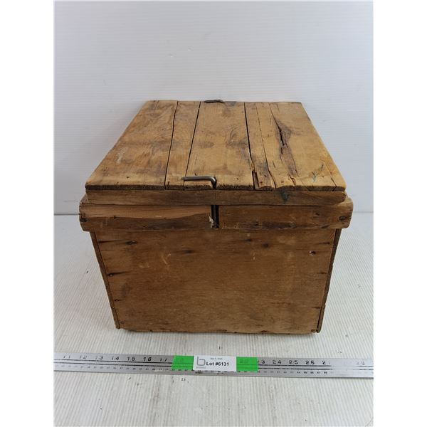 Wooden Box 13" x 13 1/2" x 12"-Pickup Preferred