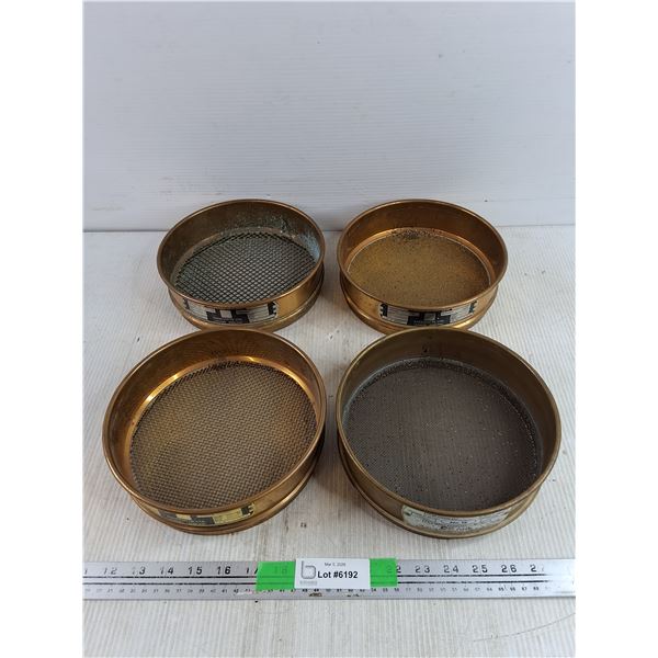 Vintage Gold Miner Gear from Dawson City, Yukon - Endecotts LTD & Canadian Standard Sieve