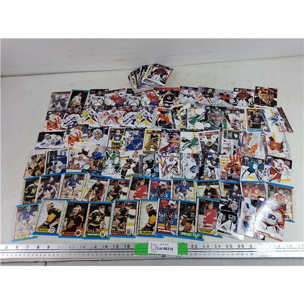 Assorted Hockey Cards - O Pee Chee, Topps, Upper Deck - CANNOT AUTHENTICATE